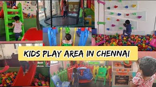 Kids Play Area at Chennai, near Porur | Indoor playground for kids| Vlog tamil