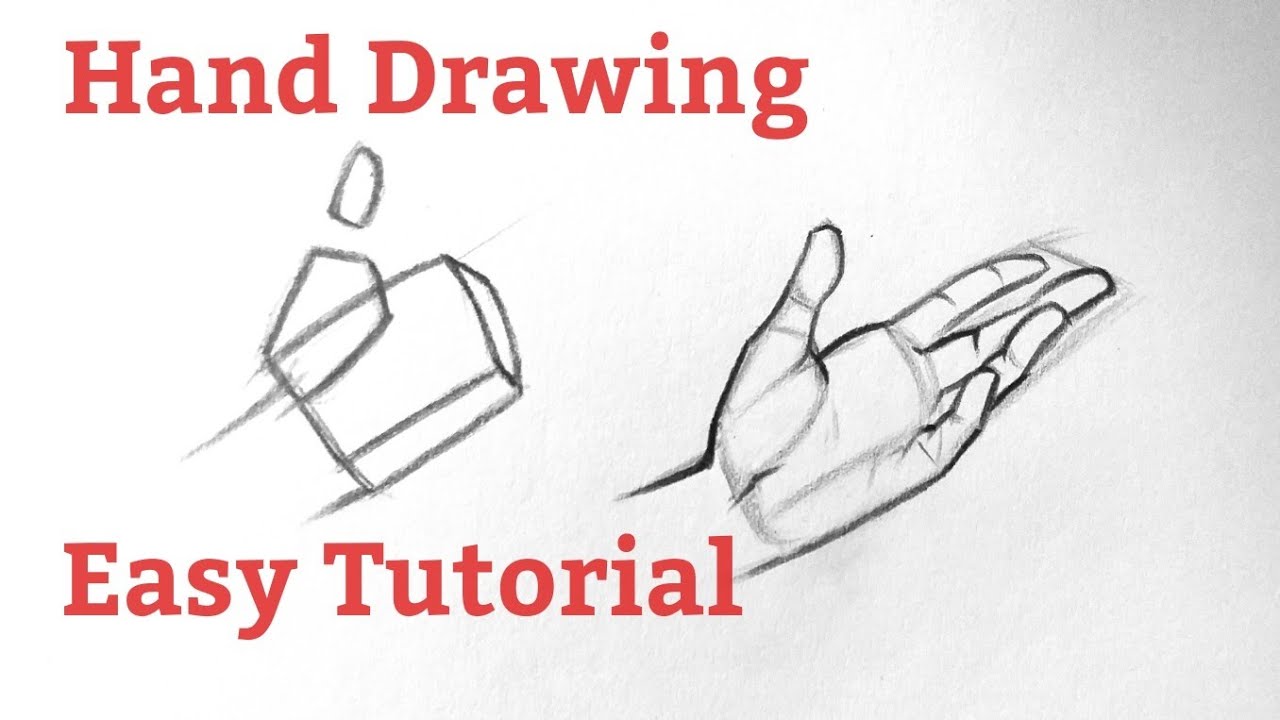 How To Draw Cartoon Hands Easy