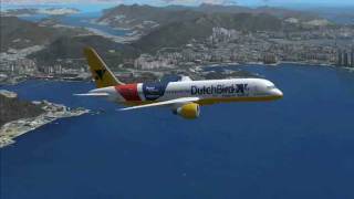 FSX Boeing 757-200 Aborted landing and go around