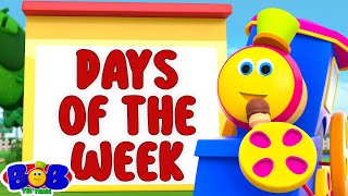 Days Of The Week with Bob The Train + More Learning Videos \u0026 Nursery Rhymes for Kids