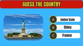 Guess The Country By The Famous Landmark | 100 Famous Places | Country Quiz