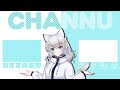 vtuber ちゃんぬさん　配信エンディング動画制作事例 ロゴモーションあり aftereffects ロゴモーション エンディング