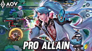 ALLAIN PRO GAMEPLAY | FULL DAMAGE - ARENA OF VALOR