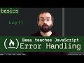 try, catch, finally, throw - error handling in JavaScript