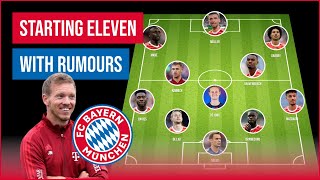 Bayern Munich Starting Line Up with possible Transfer Rumours | Season 2022-2023 #bayernmunich