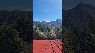 2023年9月25日鏡平山荘 #紅葉#槍ヶ岳 #鏡平山荘 #秋