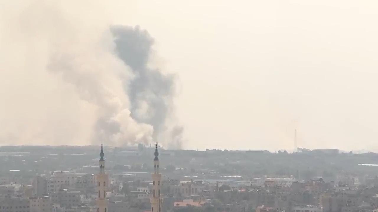 Israel Launches Series Of Airstrikes Across Gaza Strip After Hamas ...