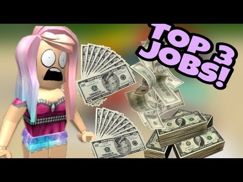 BLOXBURG!!! Top 3 Jobs That Gives Alot Of Money !!!! Huge Gamer - YouTube