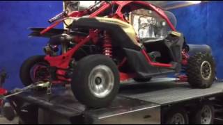 Alba Racing Can-Am X3 GT turbo upgrade dyno