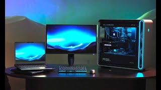 Alienware @ CES 2025 (Area-51 Desktop and Laptops, and the Alienware 27 4K QD-OLED gaming monitor)