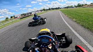 Circuit Karting de muret - Bagarre avec lucas Iame x30 vs Rotax Max 💪