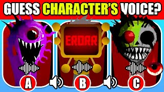 Guess The PHASE 6 Incredibox Sprunki Characters by their VOICE!? | Durple, Fun Bot, Owakcx