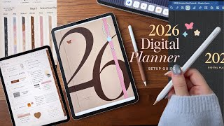 2026 Digital Planner Setup Guide 🤎 | iPadOS 26 + Goodnotes ✏️