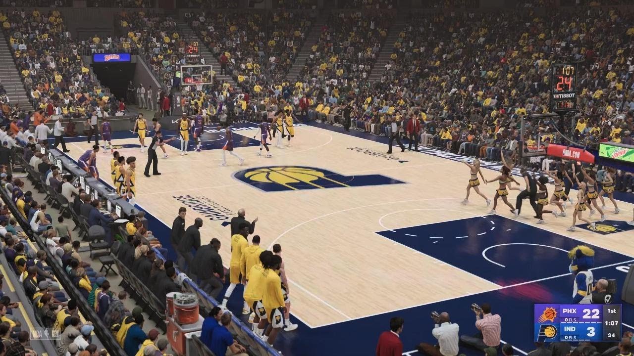 NBA 2K23 Indiana Pacers Vs Phoenix Suns Feb 10 2023 - YouTube