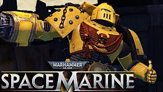 BEST MELEE WEAPON: Power Fist vs 400+ Orks! - Warhammer 40K: Space Marine | Augmented Mod