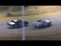 double rollover in the bomber feature at northwest florida speedway😱😱