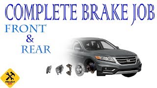 Changing Brakes and Rotors on Honda Crosstour