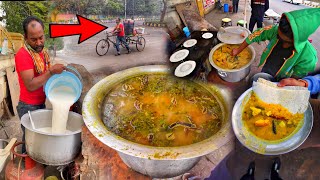 Bhubaneswar Famous Dalma Chakuli Only 15₹/- | Without Onion Garlic Food | Street Food India