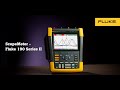 Fluke 190 series II ScopeMeter: Using record mode to measure multiple parameters at once