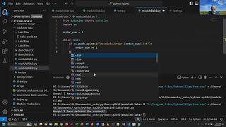 Python Programming - Module 6 Labs 3 & 4 - File Handling - Spring 2024 Term 2