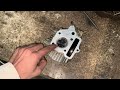 how to grand valve 70cc bike how to fix motorcycle head and valve deol sharif autos