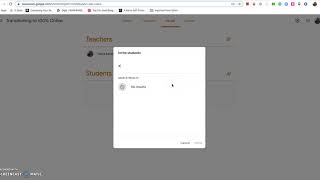 Google Classroom: Add Students or Join Code