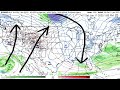 models now show two major snowstorms... coldest january in years