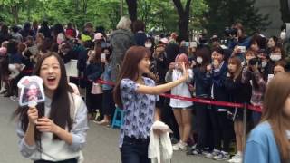 [HD Fancam] 160513 Music Bank April 에이프릴 뮤직뱅크 출근길 직캠