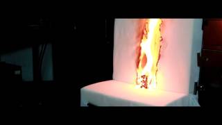 STC (香港標準及檢定中心) | Flammability Testing (mattress) - fail sample