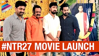 NTR 27 Movie Launch | Jr NTR New Movie JAI LAVA KUSA Opening | Raashi Khanna | DSP | #NTR27Launch