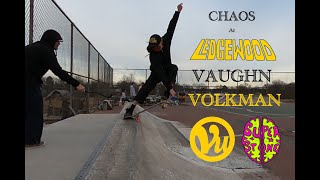 Chaos at Ledgewood with Vaughn Volkman - Super Stone Skateboarding