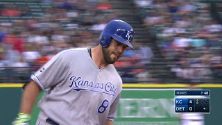 KC@DET: Moustakas goes back-to-back with a solo homer