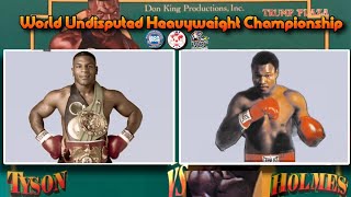 Mike Tyson 🆚 Larry Holmes | WBA IBF WBC Undisputed World Heavyweight Championship Highlights