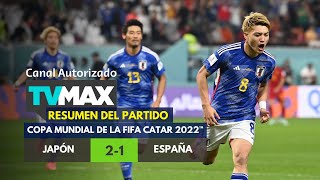Japón vs. España (2-1) |Resumen del Partido | Mundial Catar 2022