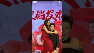 Omg these two🤭🤍🤍#wangxingyue #luyuxiao #perfectmatch #五福临门