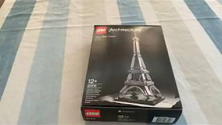 LEGO Architecture Eiffel Tower 21019 Stop Motion Build