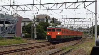 2024.6/30 しなの鉄道 115系S3編成(湘南色試運転)