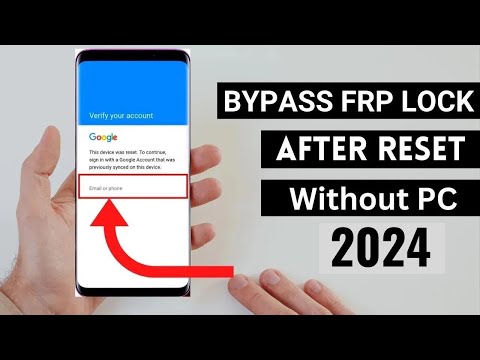 How To Bypass Google Verification After Factory Reset Without PCHow To Bypass Frp Lock [2024]