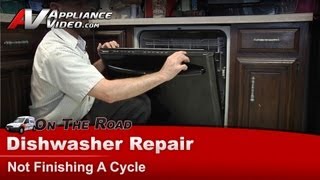 Maytag Dishwasher Repair - Does Not Finish a Cycle - Latch Seal Kit