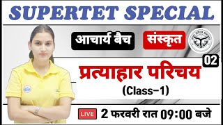 संस्कृत : प्रत्याहार, SUPERTET Sanskrit, Sanskrit for SUPERTET#2, आचार्य बैच, Pratyahar Sanskrit