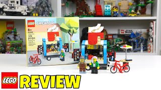 LEGO Creator Coffee Cart GWP Review ☕️ - Set #40488