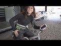 16 year old girl Hailie Deegan racing off road! Day with the Deegan's