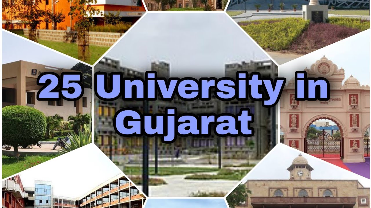 25 University In Gujarat | List Of Universities In Gujarat - YouTube