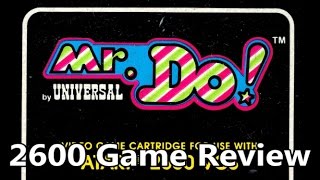 Mr. Do! Atari 2600 Review - The No Swear Gamer Ep 285