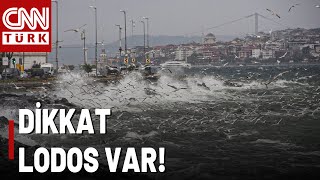 Deniz ve Hava Ulaşımına Lodos Engeli! Önümüzdeki Günlerde Marmara'yı Nasıl Bir Hava Bekliyor?