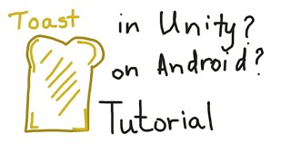 Create your first Android Unity native plugin - showing that Android Toast! (too) quick tutorial