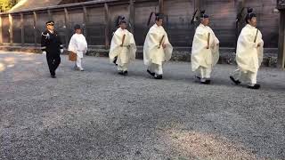 伊勢神宮 祈年祭 祭主 黒田清子様　外宮　正宮にて