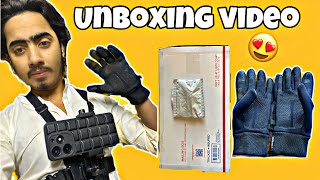 Kya Aapne kabhi dekha hai Aisa GADGET? Hand Glove aur Camera Stand Unboxing”🫣😍hamza dream vlog