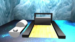 8th grader Kimberly's Bowling Ball animation - using Autodesk Maya