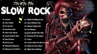 SLOW ROCK NONSTOP 70S 80S 90S SONGS  Best rock music collection of all time